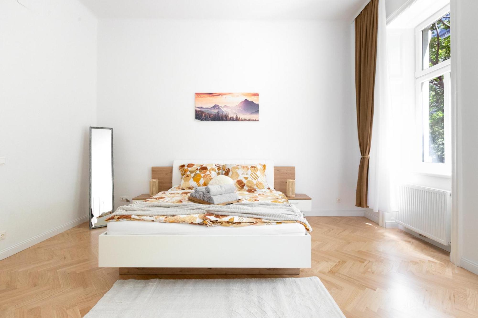 Stilvolle 2 Zimmer Apartment Im Wiener Altbaustil Nahe Donaukanal Экстерьер фото