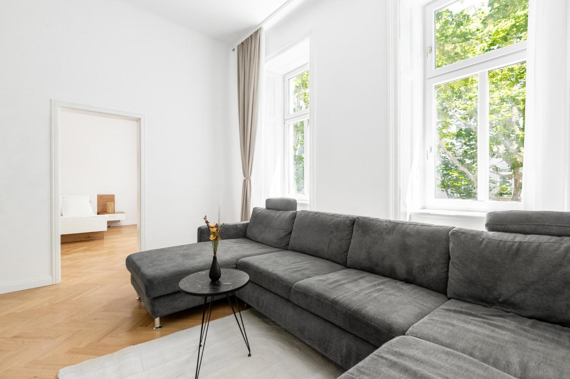 Stilvolle 2 Zimmer Apartment Im Wiener Altbaustil Nahe Donaukanal Экстерьер фото