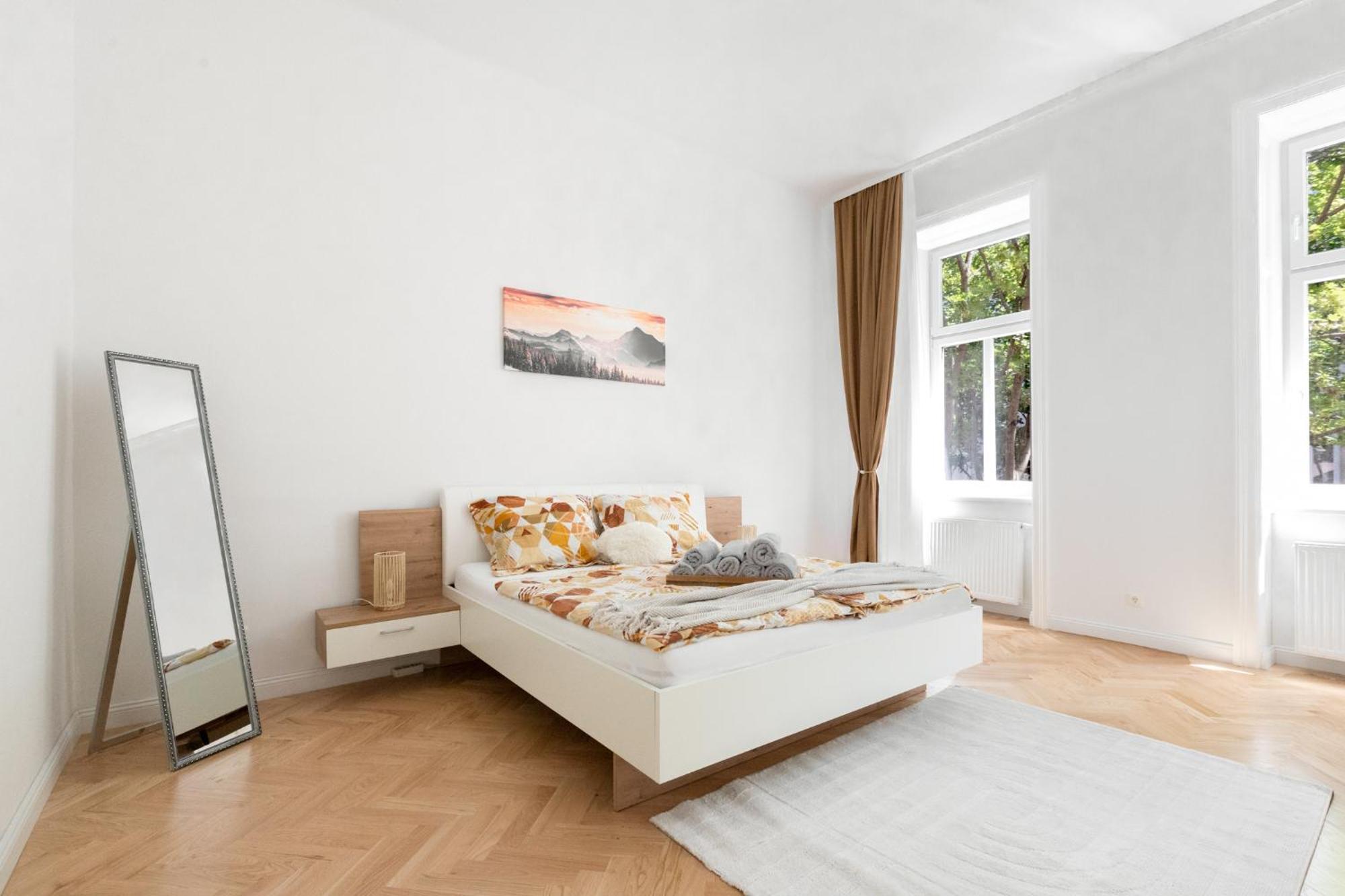Stilvolle 2 Zimmer Apartment Im Wiener Altbaustil Nahe Donaukanal Экстерьер фото