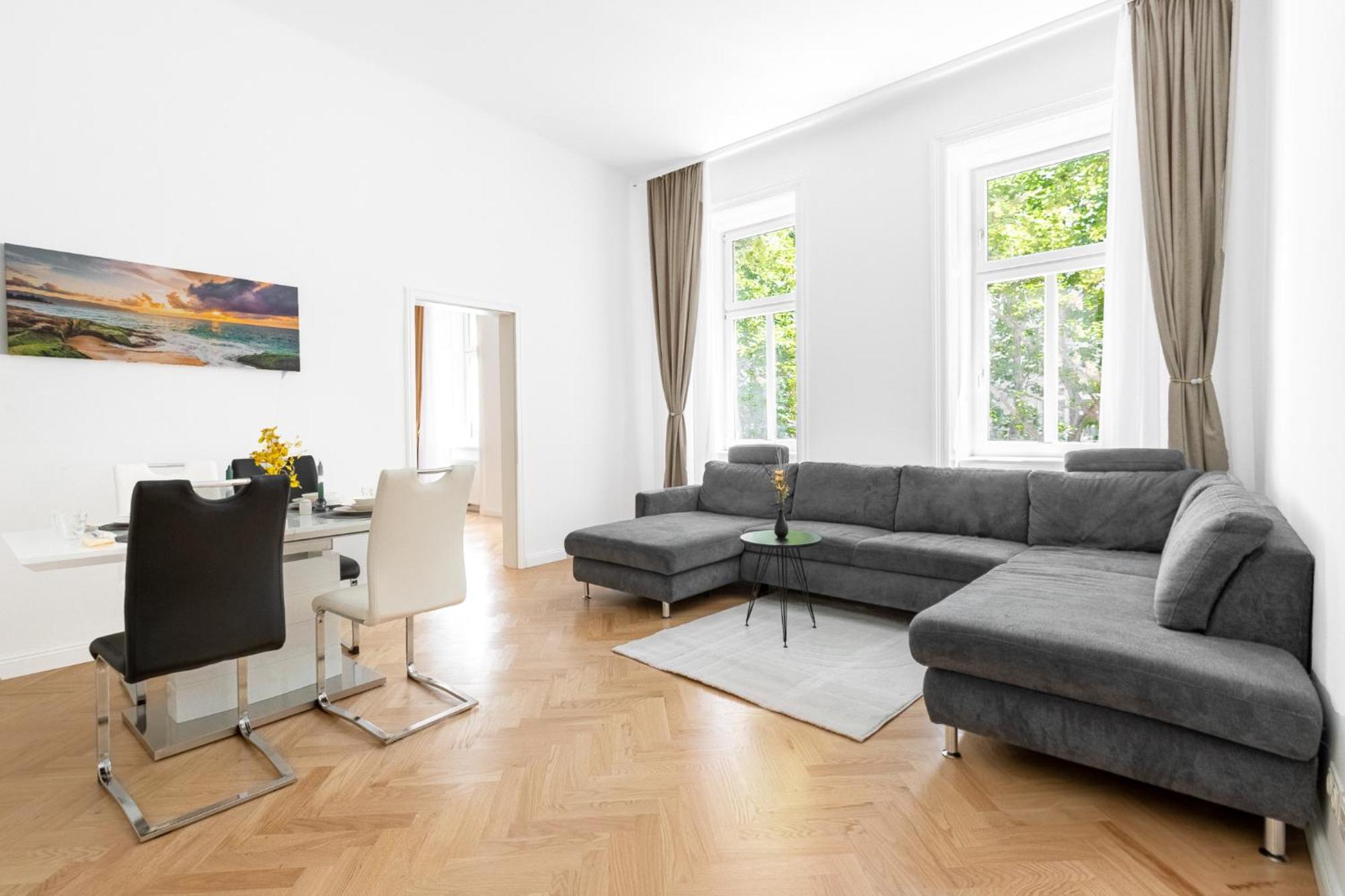 Stilvolle 2 Zimmer Apartment Im Wiener Altbaustil Nahe Donaukanal Экстерьер фото