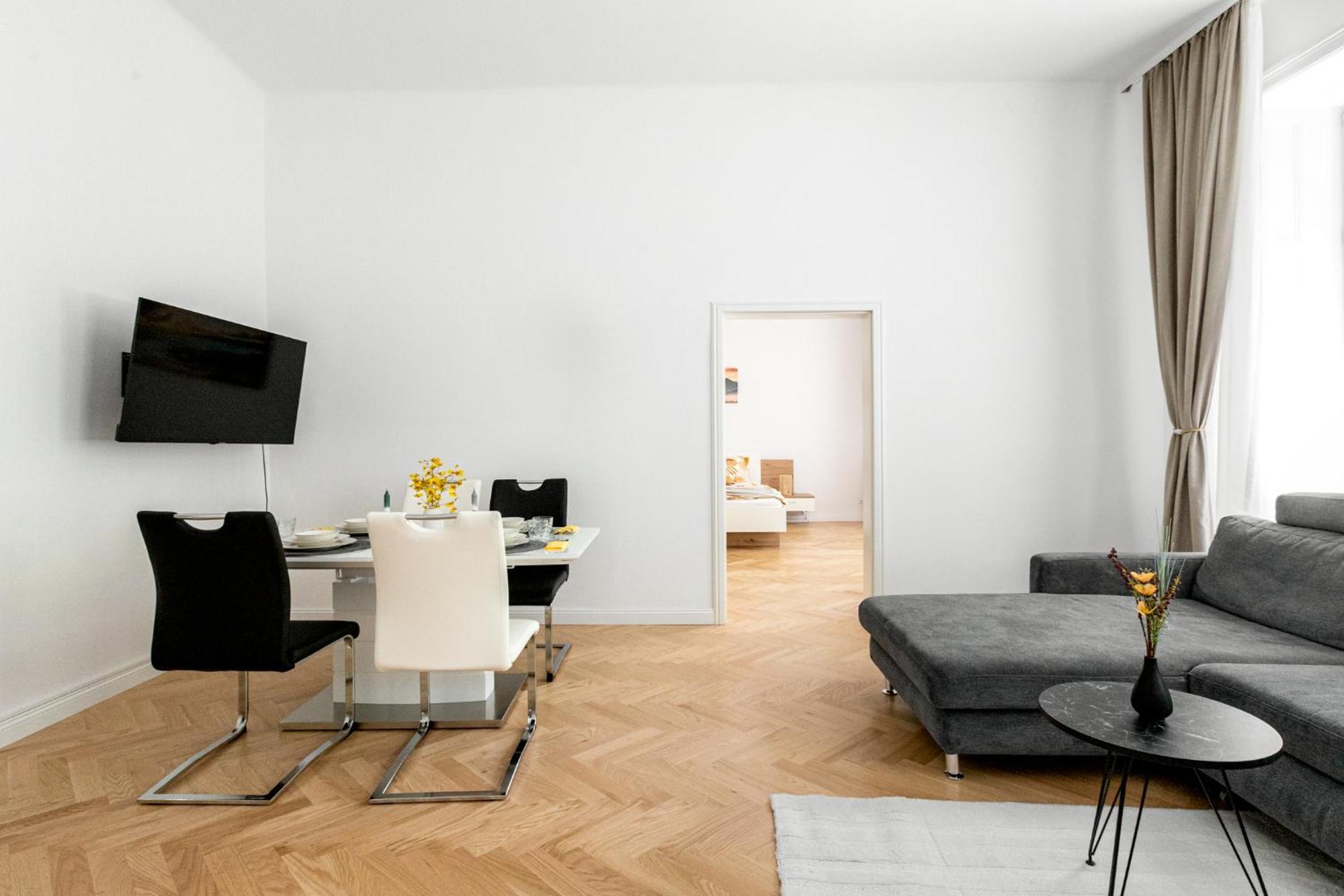 Stilvolle 2 Zimmer Apartment Im Wiener Altbaustil Nahe Donaukanal Экстерьер фото